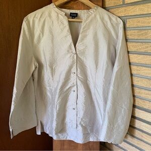 100% silk Eileen Fisher top